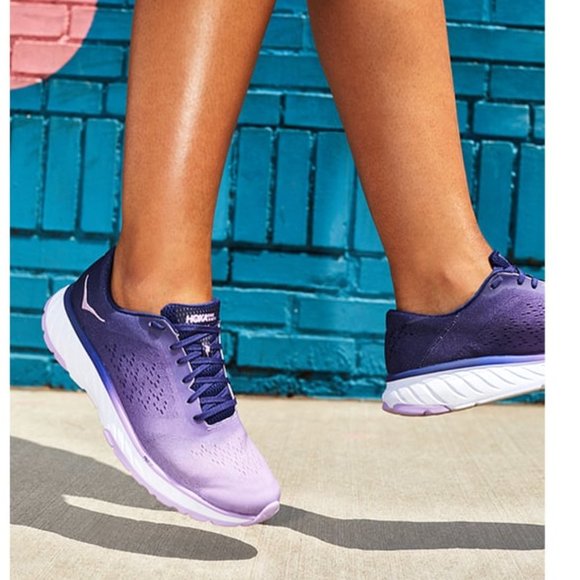 hoka lavender shoes
